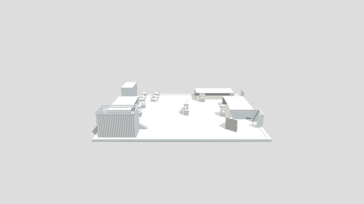 In-progress Convention Layout Model 3D Model