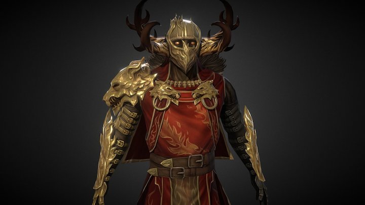 2012 ArenaNet Character Art Test 3D Model