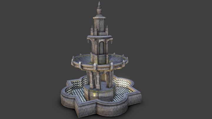 Fountain (2015) 3D Model