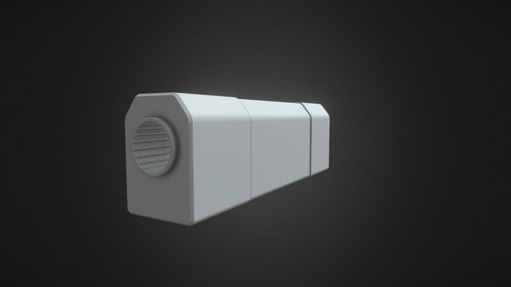 Silencer 3D Model