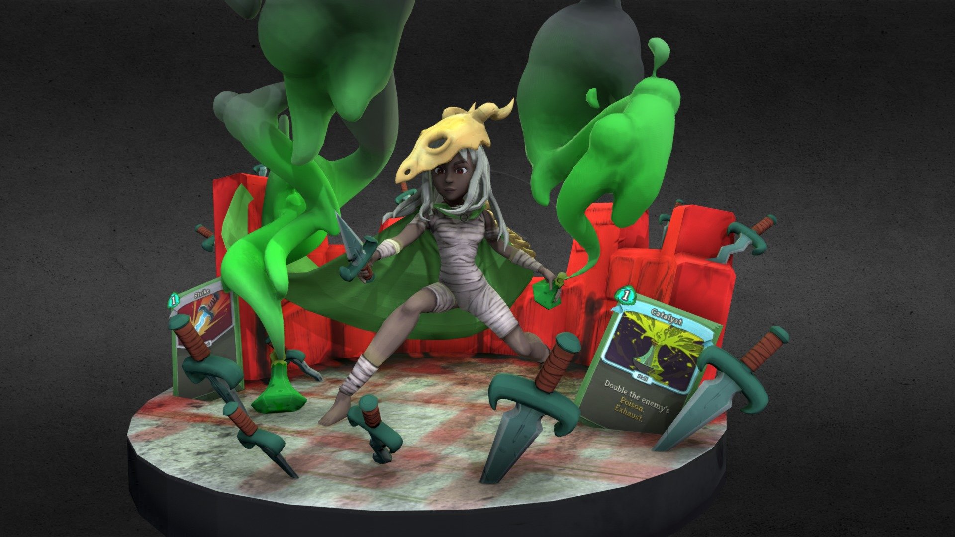 ArtStation - Silent (Slay the Spire)