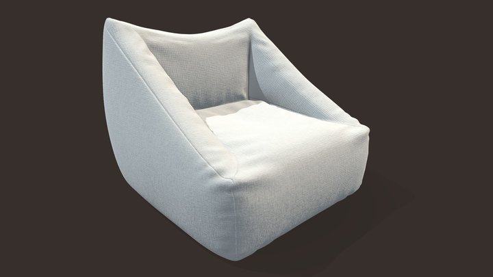 Beanbag 3D models - Sketchfab