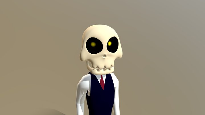 SkeletDancing 3D Model