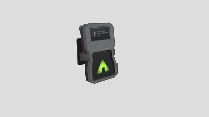 button 3D Model