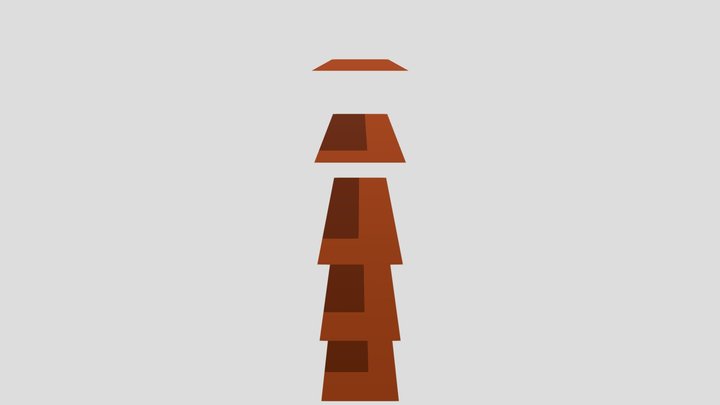 lethal ape 6 shelf 3D Model