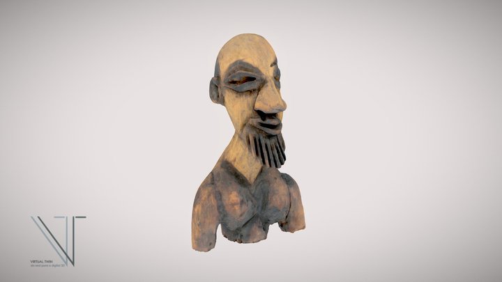 Busto Africano 3D Model