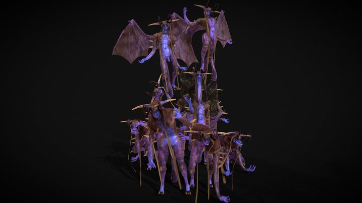 Drought Imps 3D Model