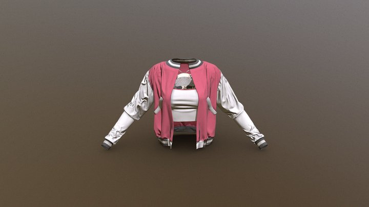 short jacket 3D Model