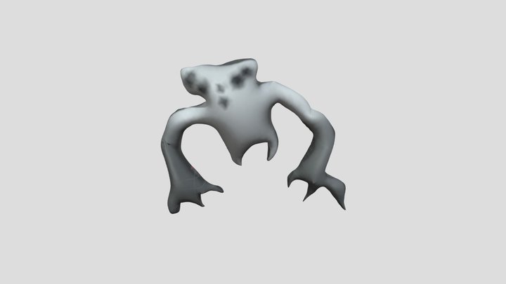 burrowing bear idle 3D Model