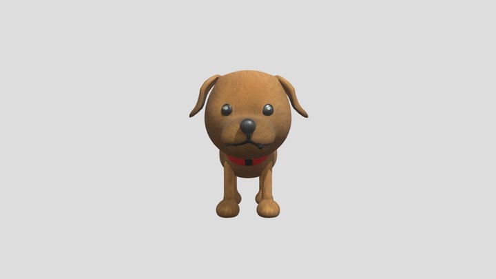 Poppop.ai - Dog_rig - Rigged – Free 3D Model STL