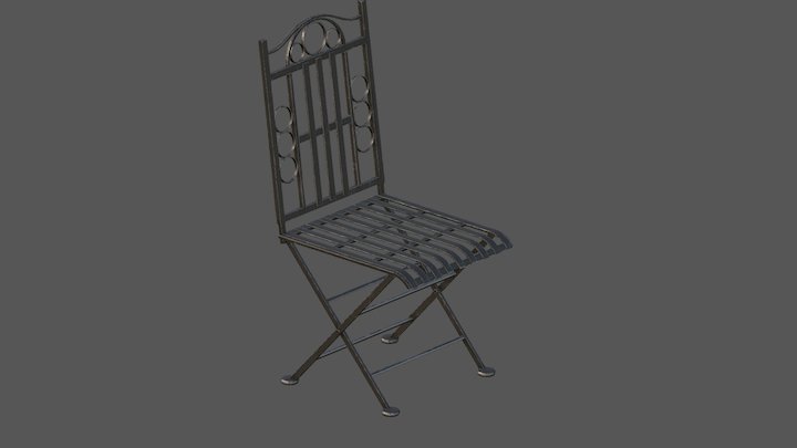 Outdoor Chair 3D Model
