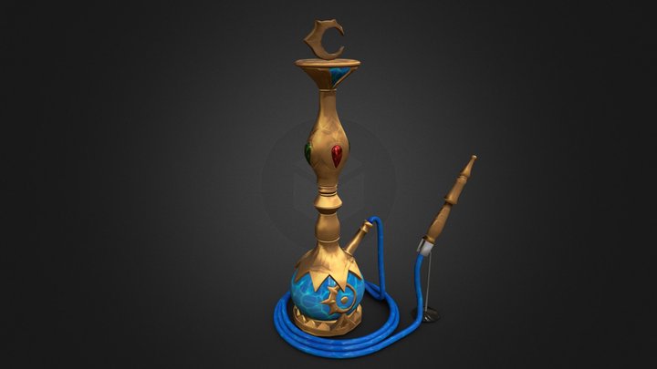 Arcane Idol : Alicia's Hookah 3D Model