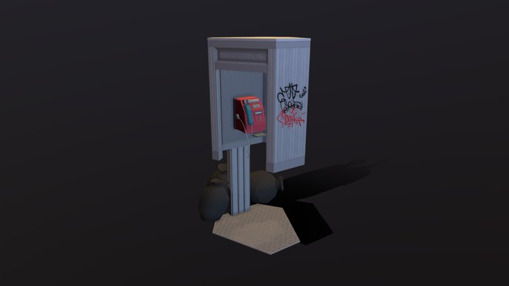 XYZ Course work ( Final draft - Payphone ) 3D Model