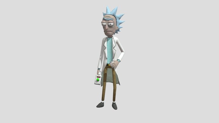 Rick 3D Model