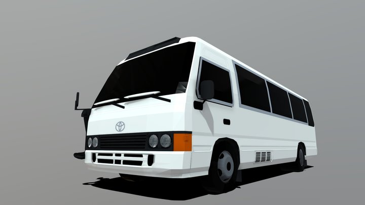 Toyota coaster 🚍 3D Model