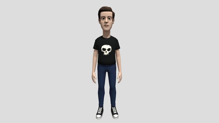 Sid Phillips 3D Model