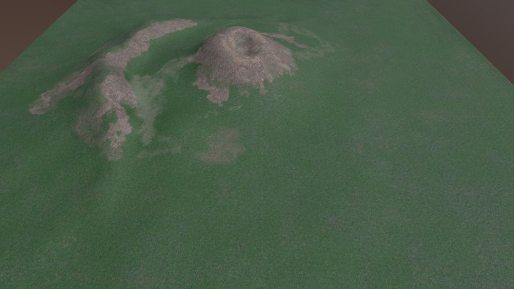 Mt. Vesuvius Prototype 3D Model