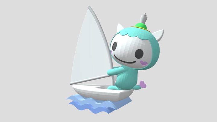 Sailing Fujikyun 3D Model