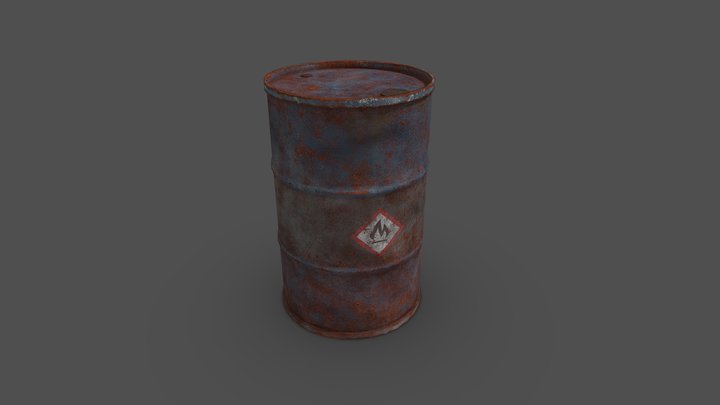 Barrel 3D Model