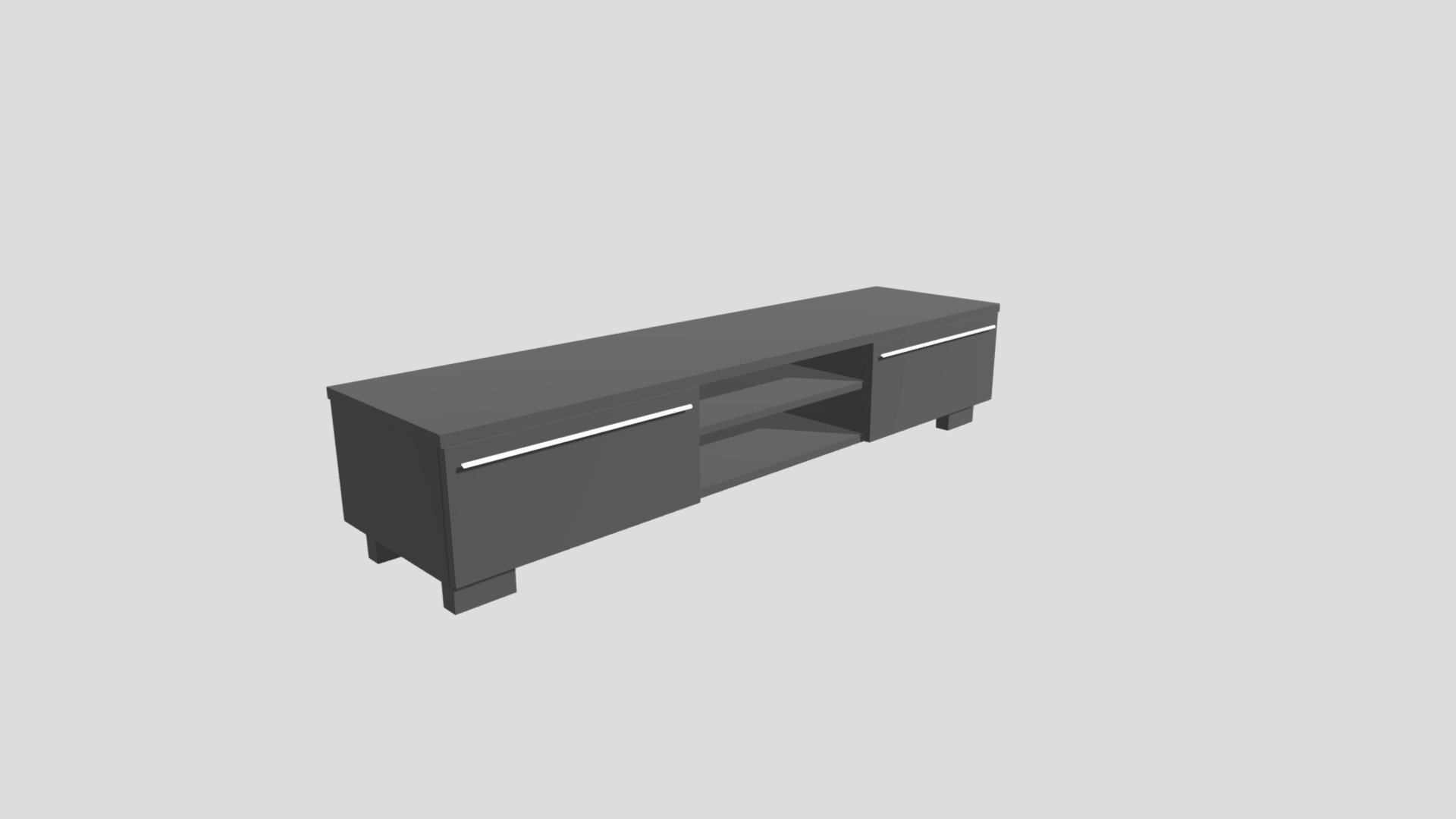 TV table - Download Free 3D model by turdalievxusnidin518 [e2520d0 ...