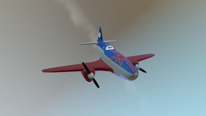 Avión 3D Model