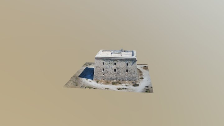 Torre de San José Isla de Tabarca 3D Model