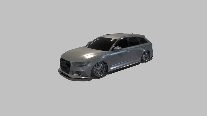 RS6-VA Blender Model 3D Model