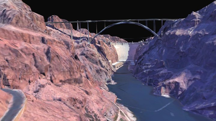 Hoover dam – Modello 3D gratuito STL