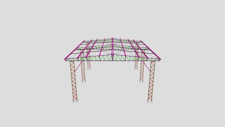 COBERTURA PACKING PETROLINA 3D Model