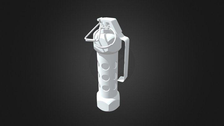 Stun Grenade 3D Model