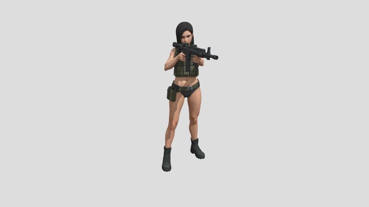 Light infantry 3 – Modello 3D gratuito STL