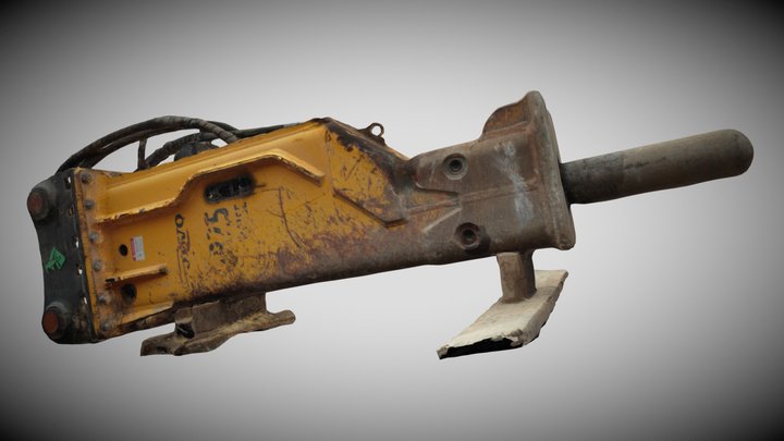 pneumatic hammer 3D Model