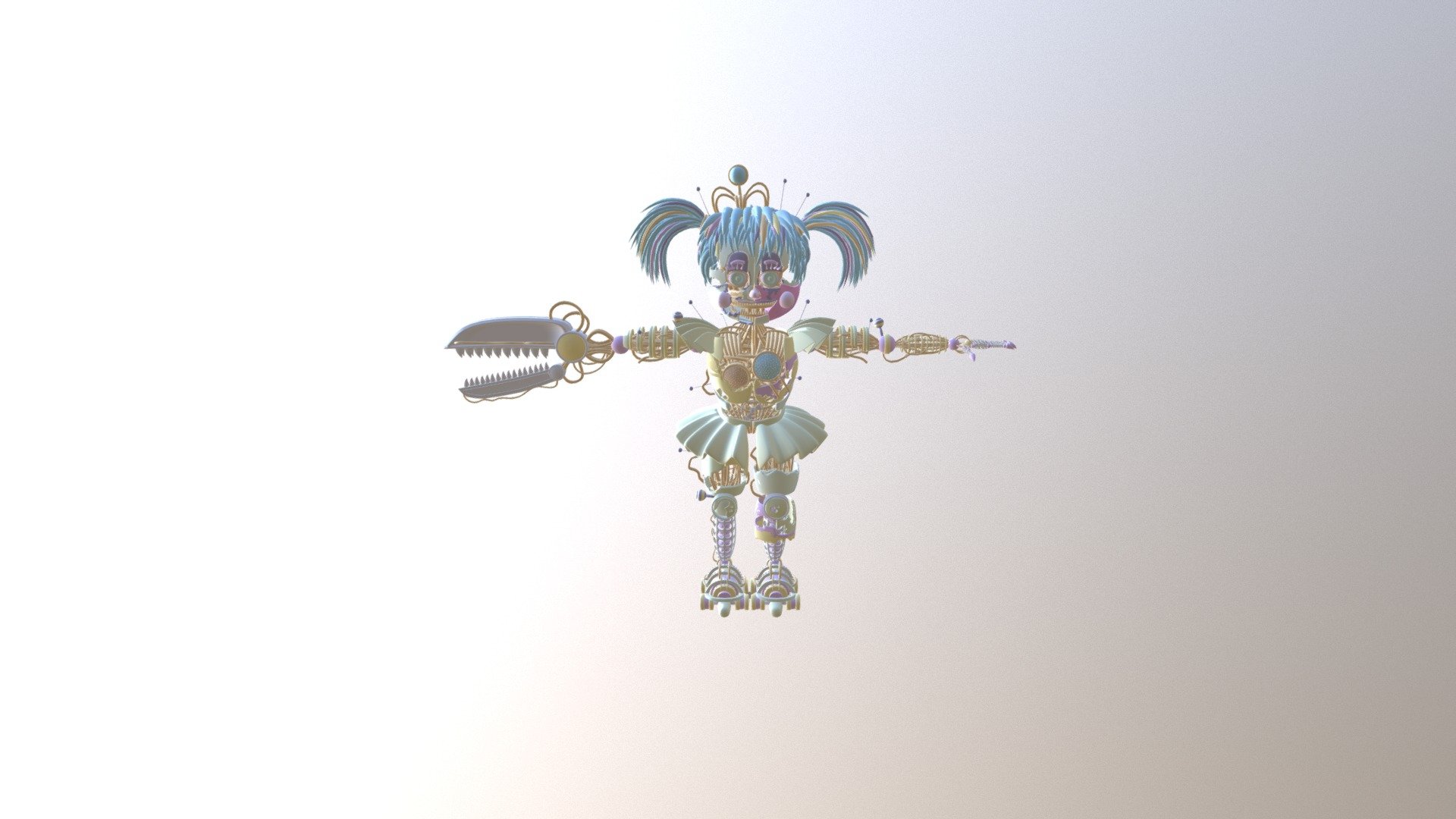 Scrap Baby (Tex are downloadable with the model)