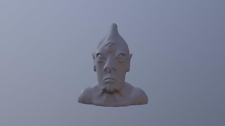 Alien 3D Model