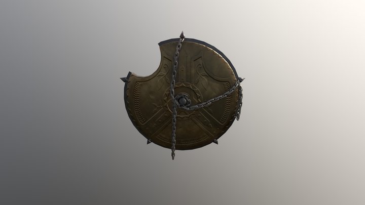 Apollos Shield 3D Model
