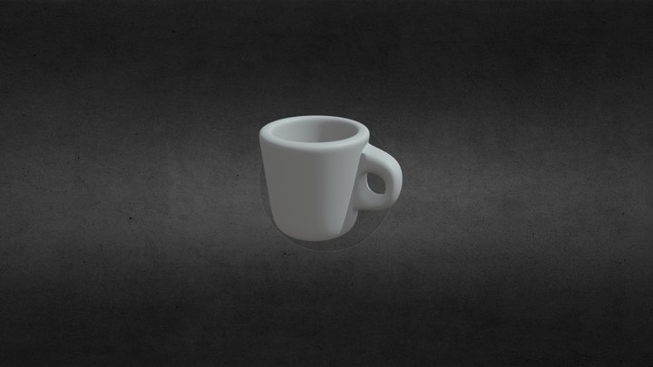 664230009 Glass Model 3D Model