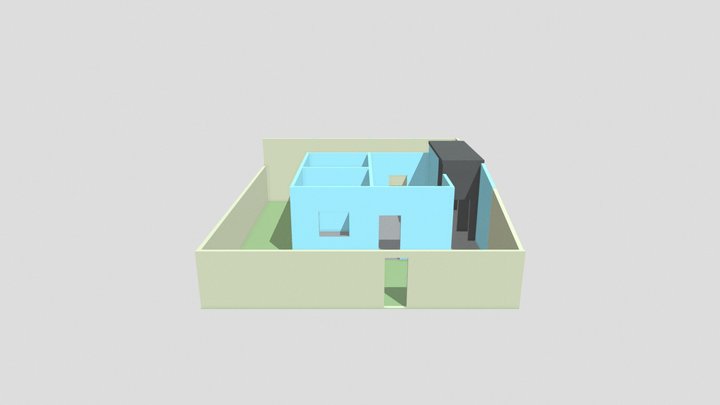 esboço casa 3D Model
