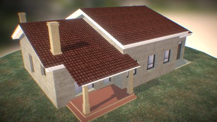 3d Chalet 3D Model