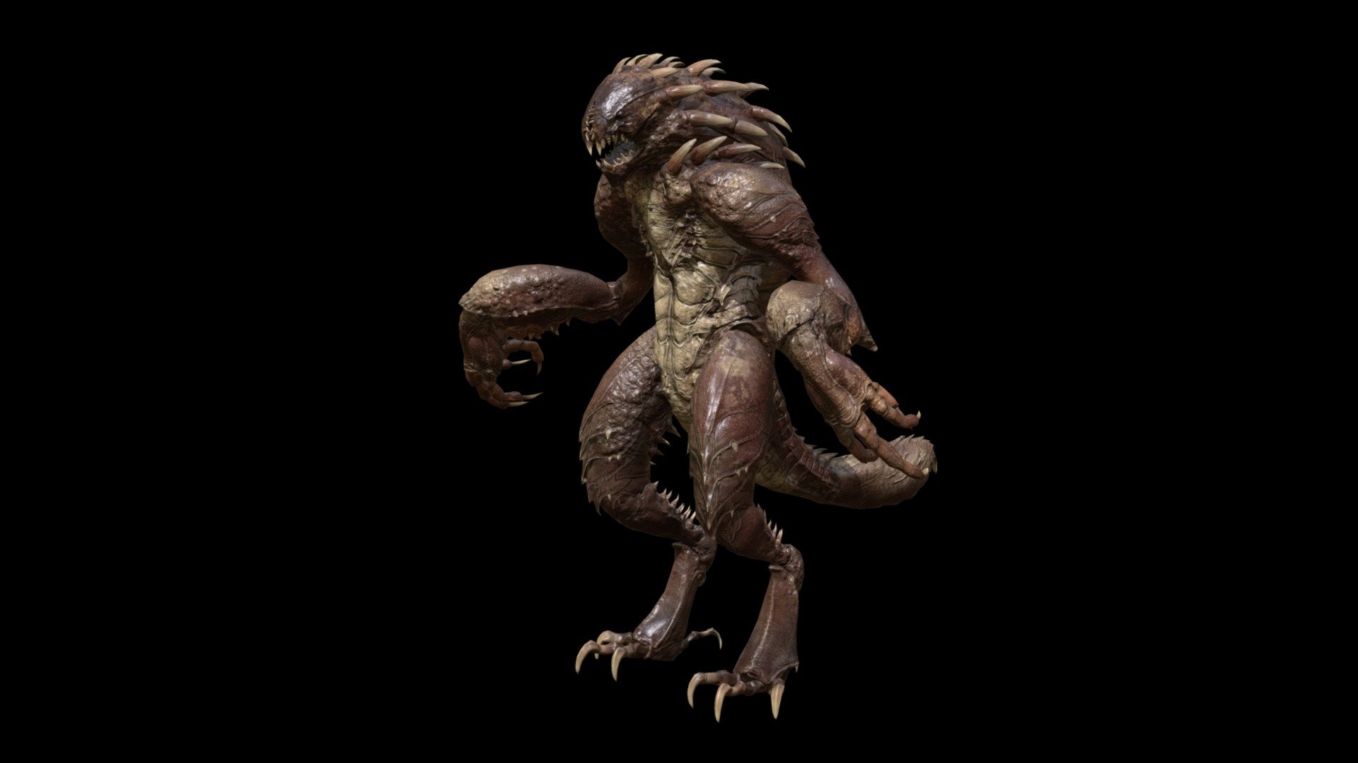 Mutantr4 Buy Royalty Free 3d Model By Dremorn E258b12 Sketchfab Store 6618