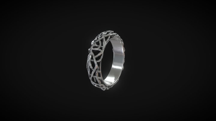 Styx Jewel - "Root" ring 3D Model