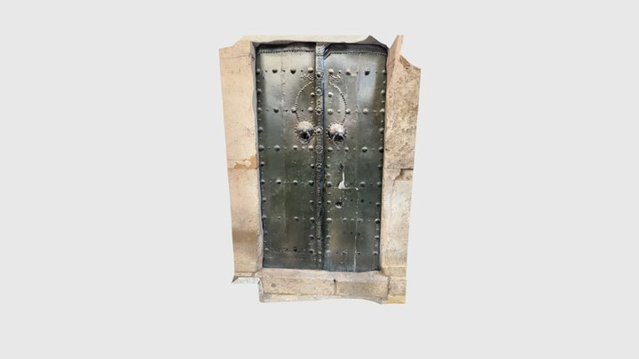 Traditional Door – Medina of Tunis 3D Model