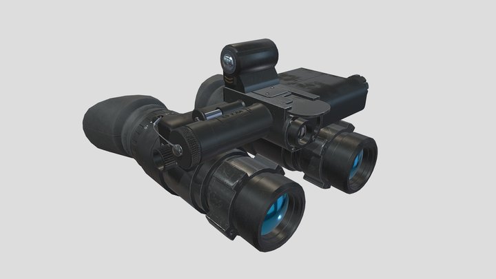 AN-PVS-23 Night vision goggles 3D Model