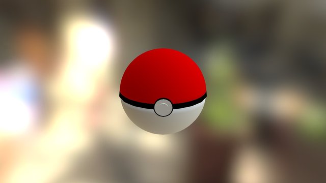 Poke Ball 3D Model