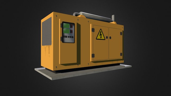 02 Generator 3D Model