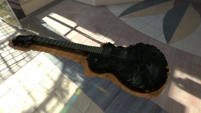 Les Paul Guitar 3D Model