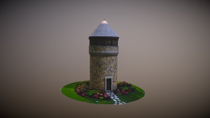 Letizio Tower, Windham NH. 3D Model