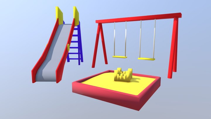 Playground 3D Model
