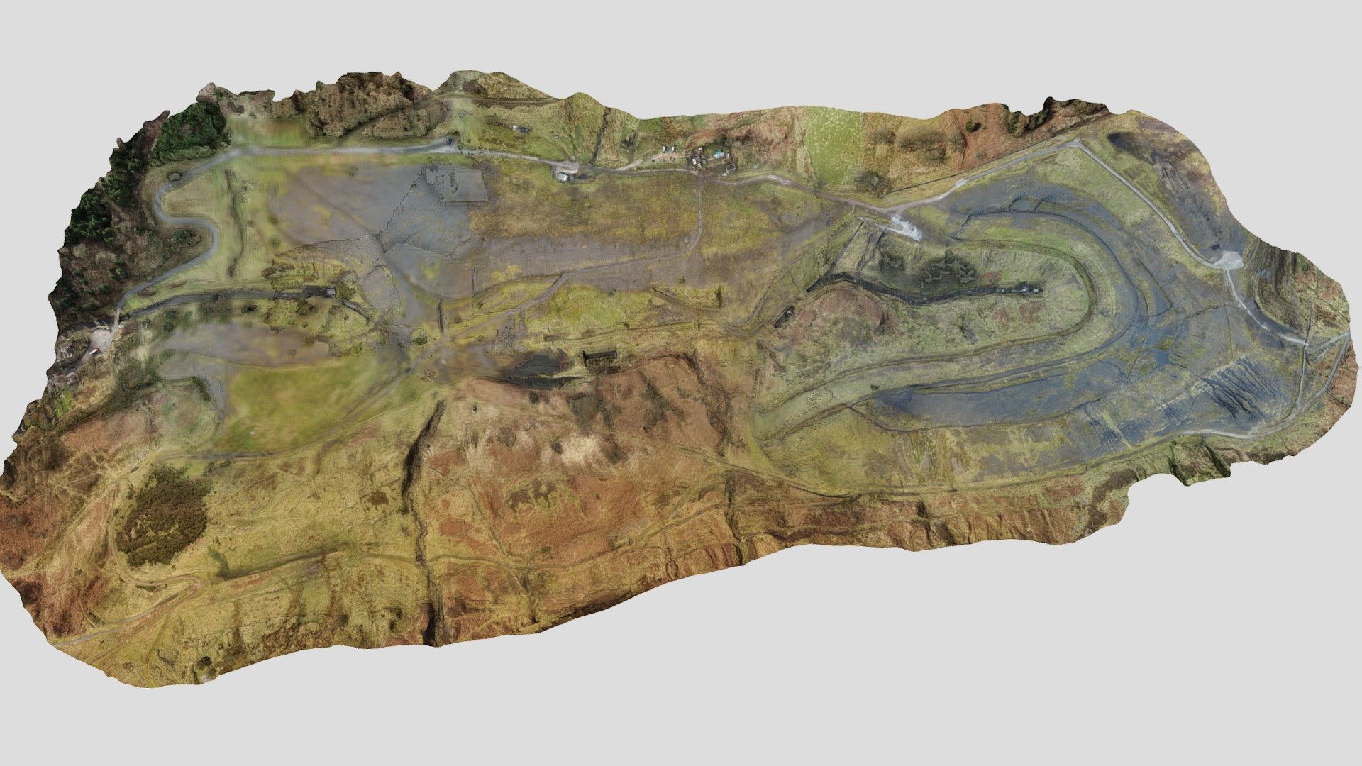 Blaenrhondda (Wales) Quarry Survey - Download Free 3D model by Chris ...