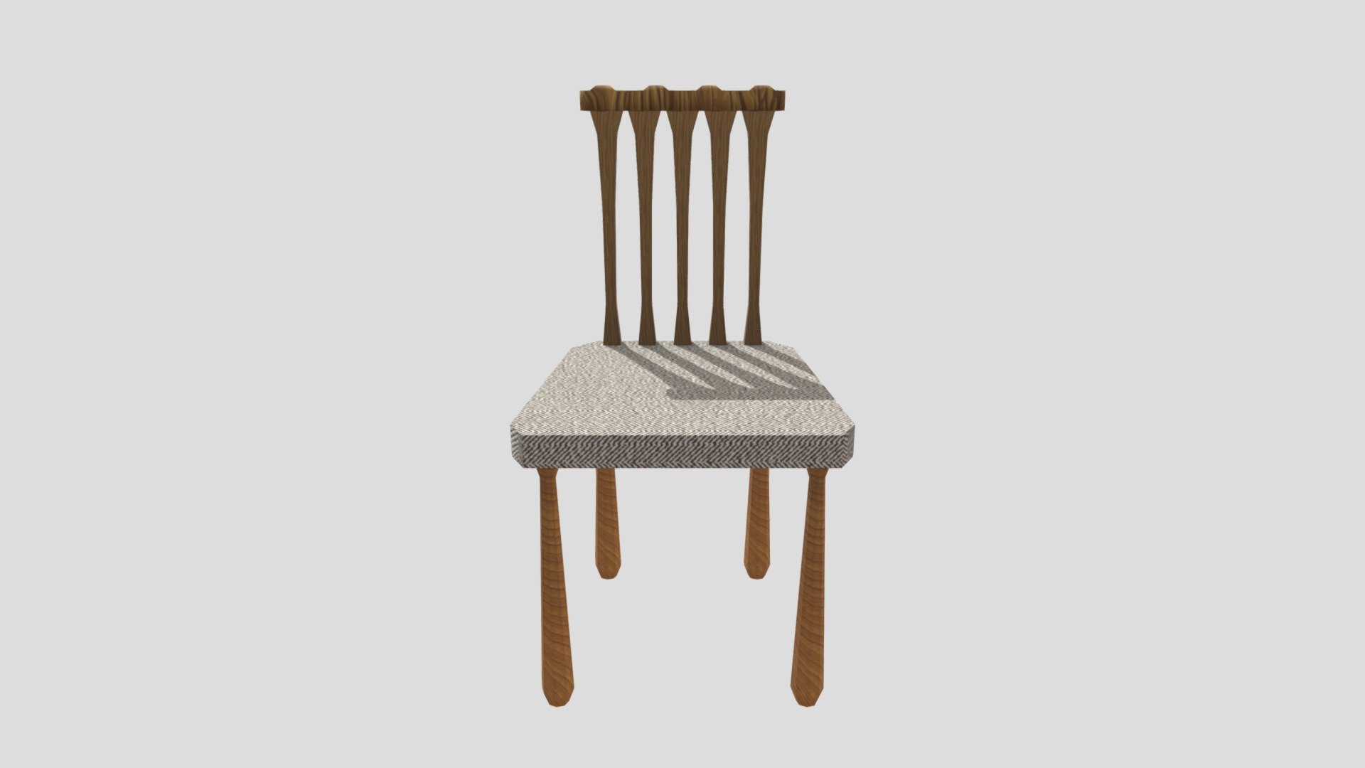 Textured Chair - 3D model by ayden.baker [e25d8ef] - Sketchfab