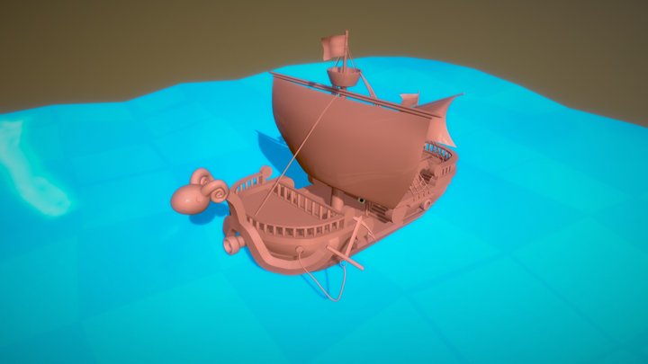 Going Merry 3D Model